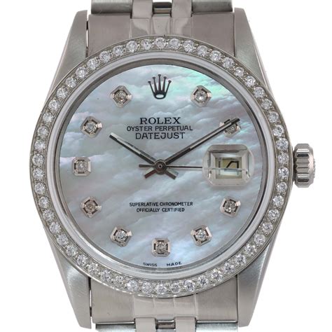 rolex 36mm bezel|rolex 36mm datejust with diamonds.